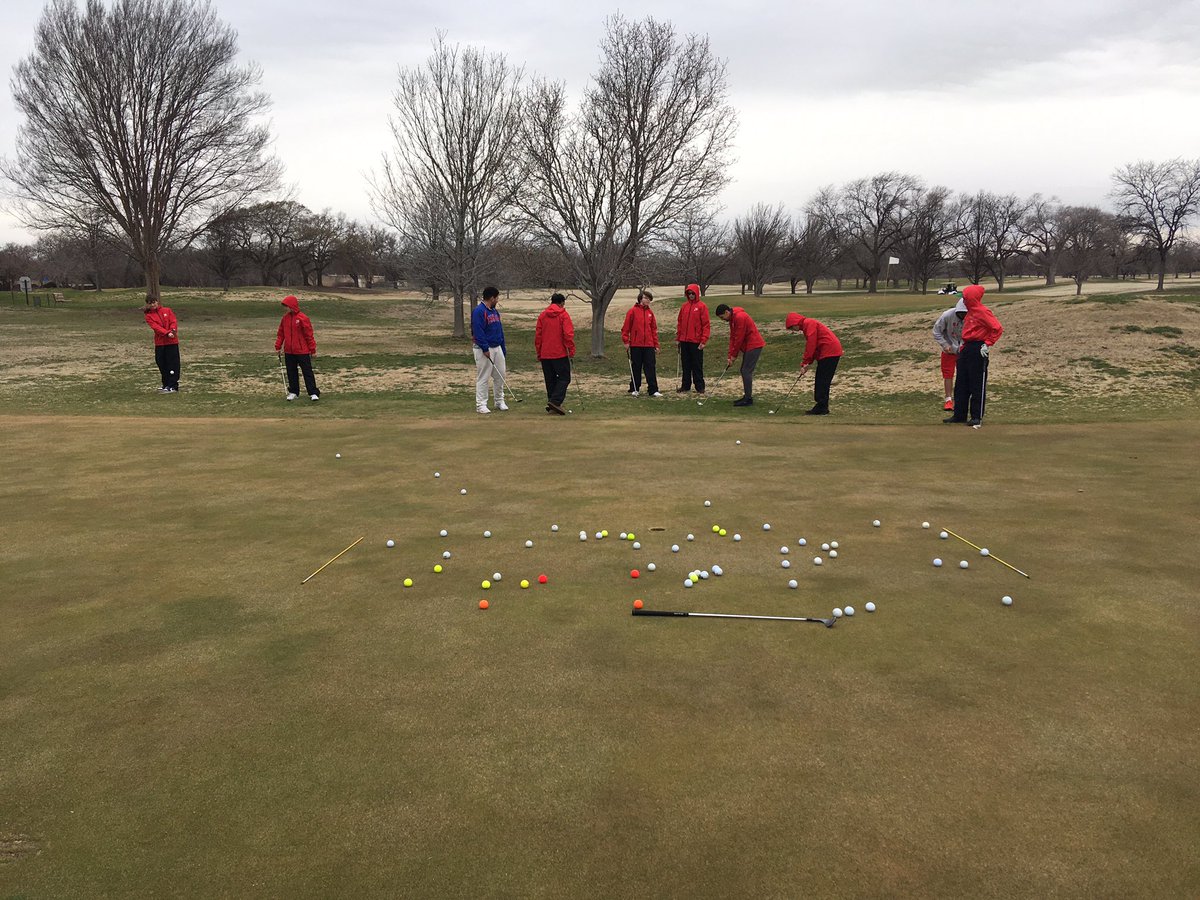 Other than the 🧊 and 💨 pretty good effort! #gwalgolf #springwinter