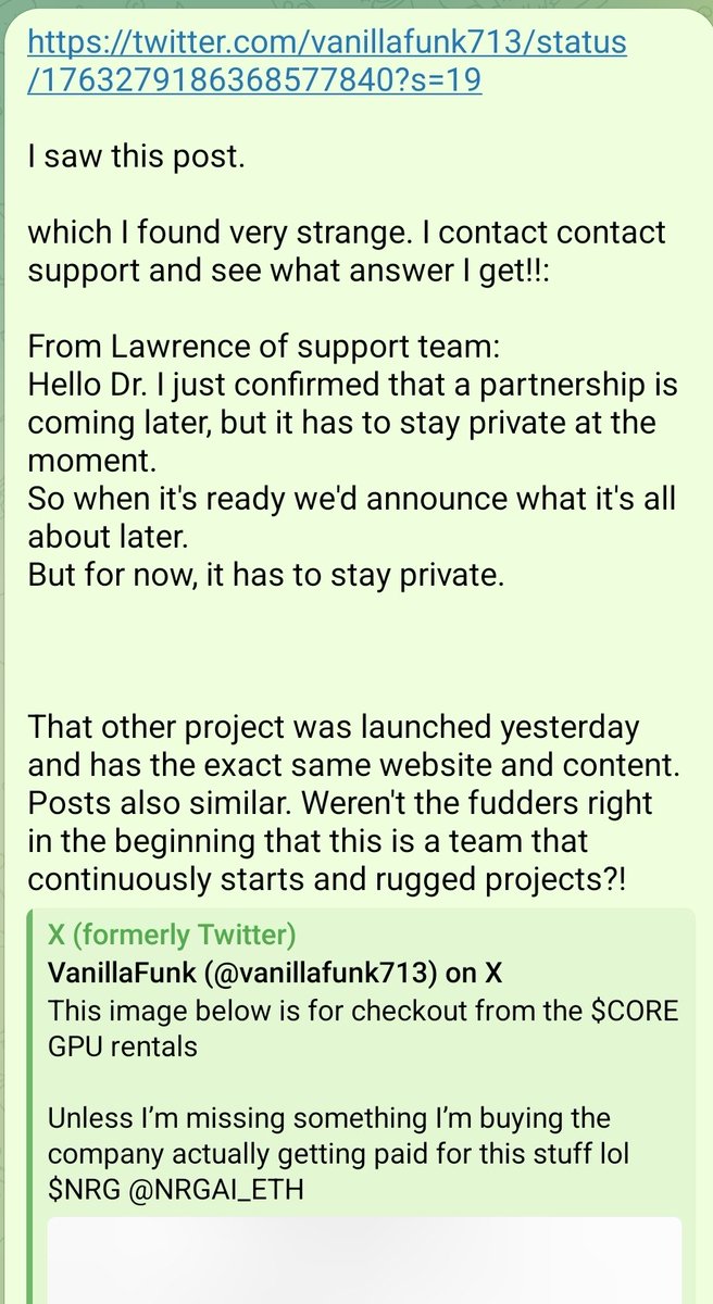 DrCryptooo's tweet image. Decided to sell all my @coreaione holdings. After @vanillafunk713&apos;s post raised some flags and my questions led to a block, it&apos;s hard not to feel wary. Seems the early skeptics may have had a point... #Caution #CoreAI $Core #Core #scam