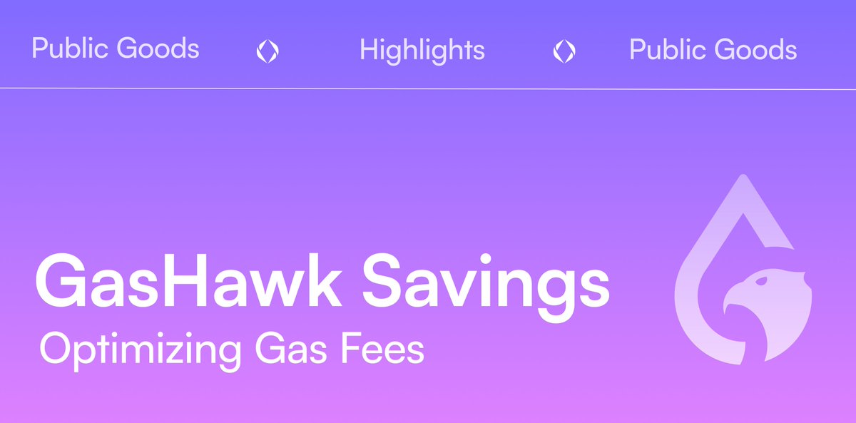 The Public Goods Working Group awarded @gashawkio, a tool which optimizes gas savings using EIP-1559, 50k USDC for its outstanding contributions to the ecosystem. This article details its technology and how it helps developers save on gas fees. ✨ 🔗 paragraph.xyz/@ensdao/gashawk