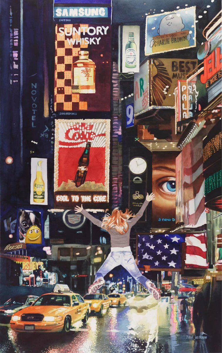 Happy Leap Day! #LeapDay #pauljacksonwatercolors #watercolor #art