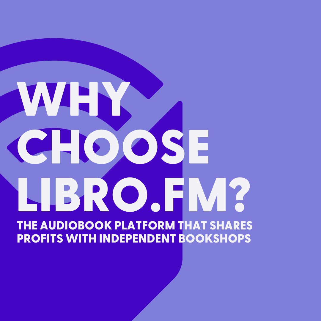 Why use Libro.fm for audiobooks? ⁠ ⁠ Libro.fm makes it possible for you to buy audiobooks through indie bookshops, giving you the power to keep money within local economies, create jobs, & make a difference 💕 Learn more: libro.fm/switch