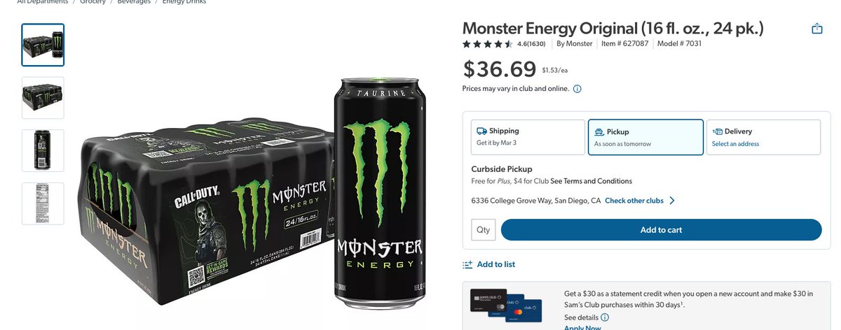 this is how your disrupt an industry celsius @ $1.33 monster @ $1.53 one could argue celsius is a better product + better margin sign me up