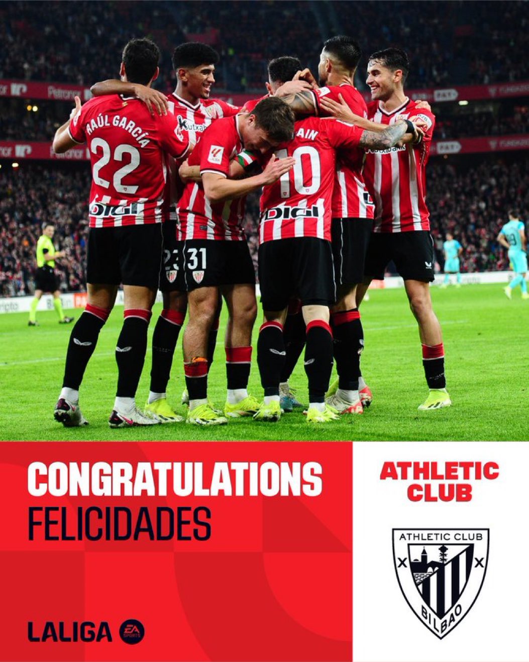 LALIGA English on X: Congratulations, @Athletic_en! ✨