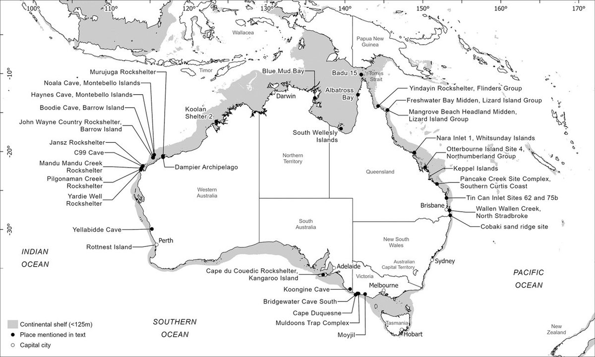 Check-out our new chapter exploring the (very) long-term engagement of Indigenous communities with Australian coasts and islands in @smfitzpatrick72 & Jon Erlandson’s The Oxford Handbook of Island and Coastal Archaeology. DM for paper. doi.org/10.1093/oxford…