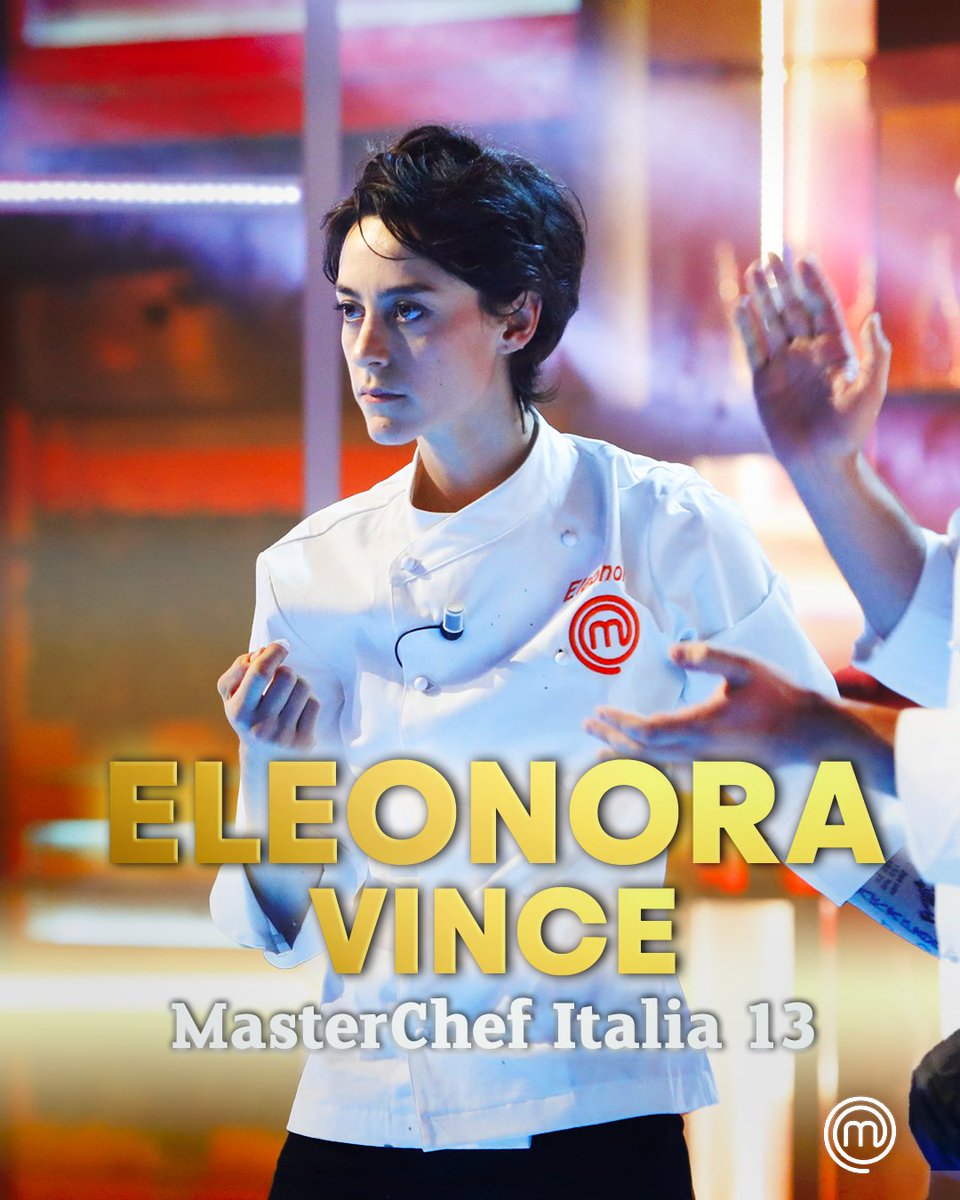 ELEONORA È TUTTO VERO 🤩 SEI LA TREDICESIMA MASTERCHEF ITALIANA 💕 #MasterChefIt