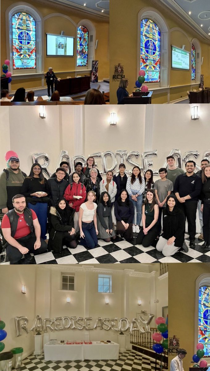 Today we hosted RCSI Genetics Society’s inaugural Rare Disease Day event! We heard from the wonderful Anne Lawlor, founding member and chairperson of 22q11 Ireland and speakers from the HSE National Rare Diseases Office. A brilliant evening; lots learned, lots to learn.