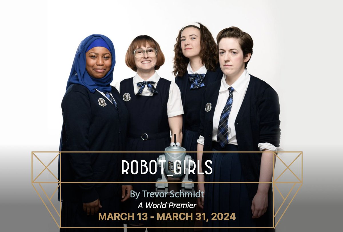 Coming Soon! On our stage March 13- 31 @shadowtheatre1 presents ROBOT GIRLS. A new funny drama – or new serious comedy, about this fragile time in a young woman’s life between childhood and being an adult. shadowtheatre.org/shows/Robot_Gi… #yegarts #yegevents #oldstrathcona #newplay
