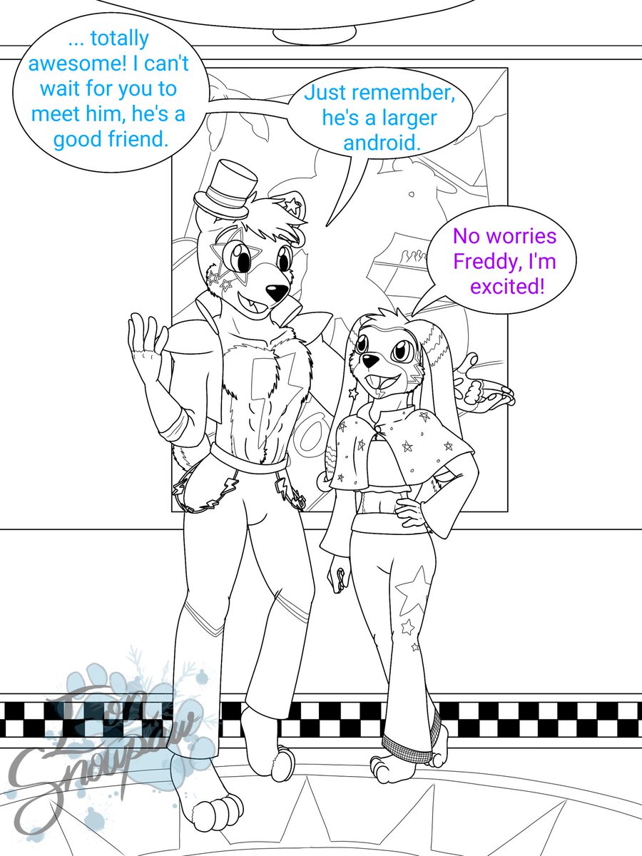 Eon7Snowpaw's tweet photo. (1/2)
a short part but a fun one! welcome to the west arcade and make sure to say hi to the Dj!
he really is a nice fellow!
#fnafau #fnafselfinsert #nova #glamrockfreddy https://t.co/u3PaGTXjvs