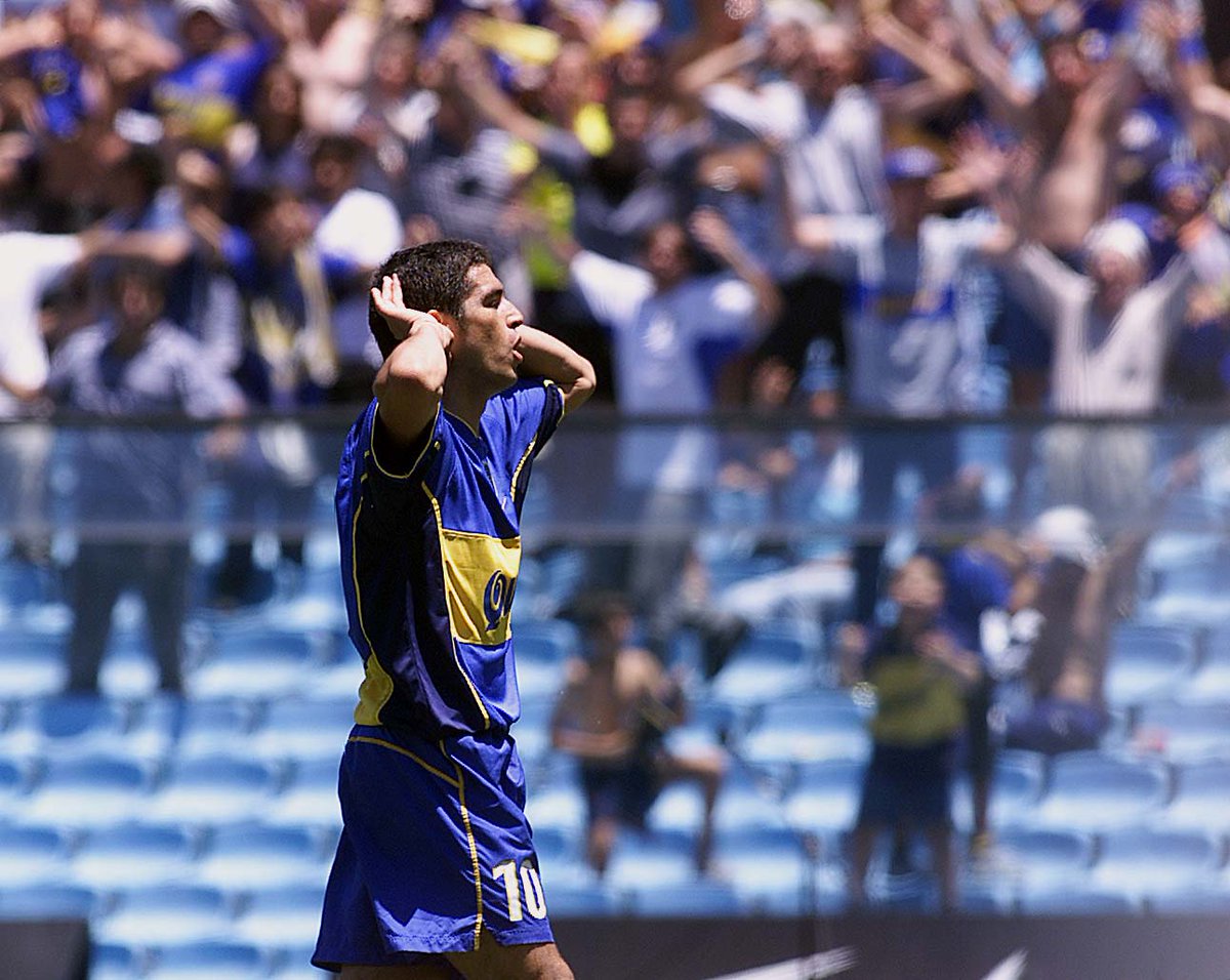 Juan Román Riquelme, año 2001