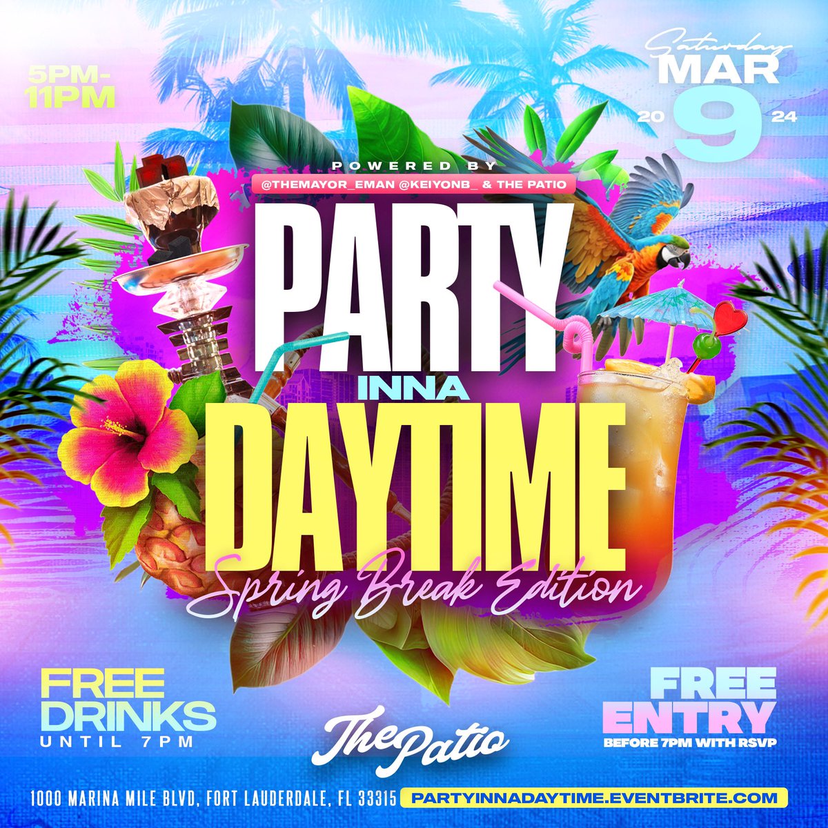 NOGAMESEMAN's tweet photo. #biggestspringbreakparty #miami #southflorida #FortLauderdale  this really the biggest spring break party yall coming ??? https://t.co/7gq4zokazH