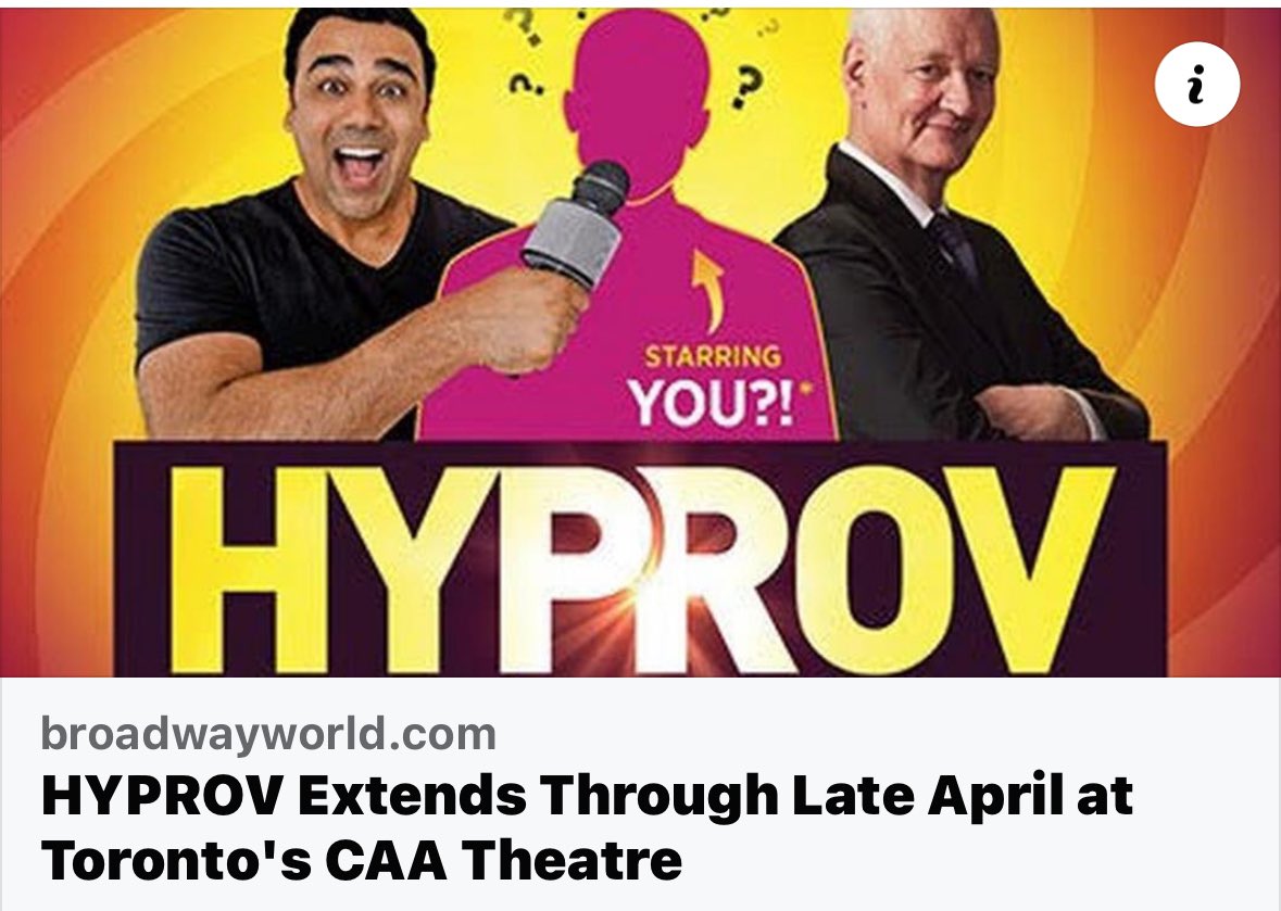 Thanks, Toronto fans! 🎉 Due to popular demand, #HYPROV has been extended! 🚀