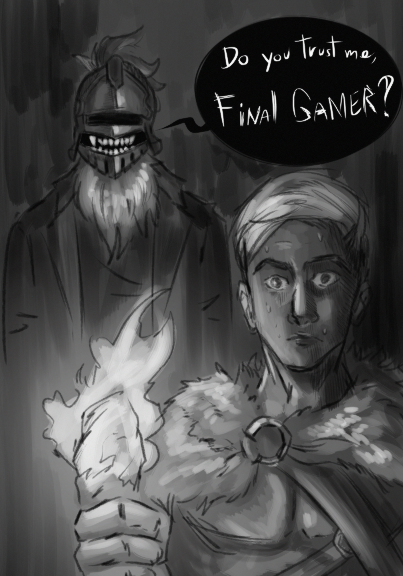 guzzi_lucas's tweet photo. watching the ragnavaldr S ending and had to draw  this @EyePatchWolf https://t.co/YHyxiO4mkG