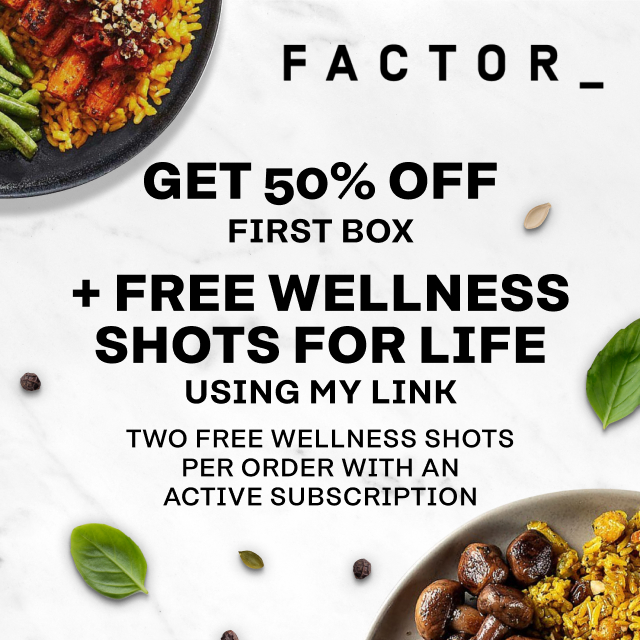 Once again @factor75 coming in with the food buffs. Get 50% off your first Factor75 box and Free Wellness Shots for Life using my link! Two free wellness shots per order with an active subscription. strms.net/factor75_wille…
#Factor75Partner, #ad
