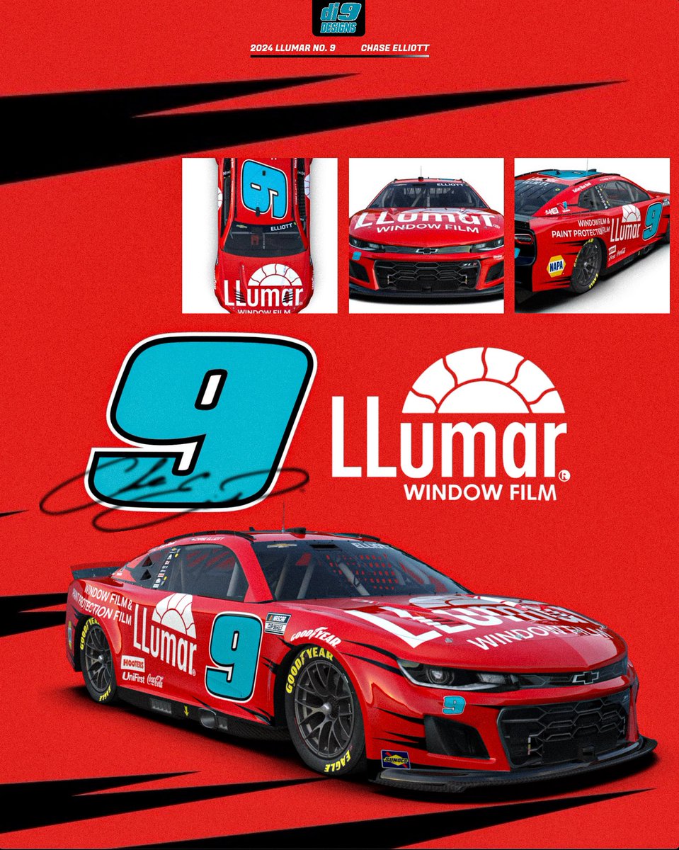di9Designs's tweet image. Painting the town red! #di9 #LLumarRacing