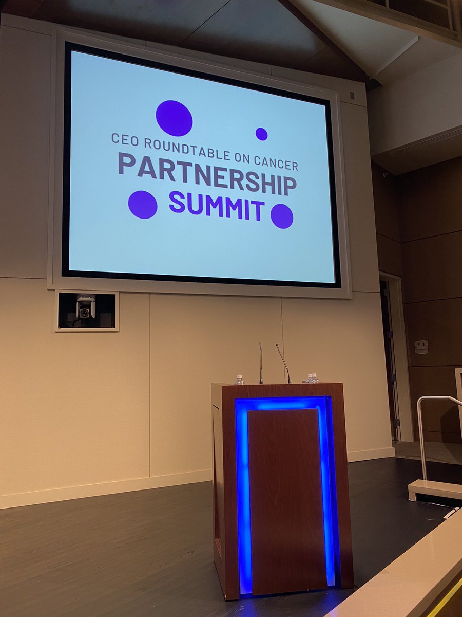 And that’s a wrap for Day 1 of the Roundtable’s #PartnershipSummit. We’ll see you back tomorrow for Day 2! #cancerfight