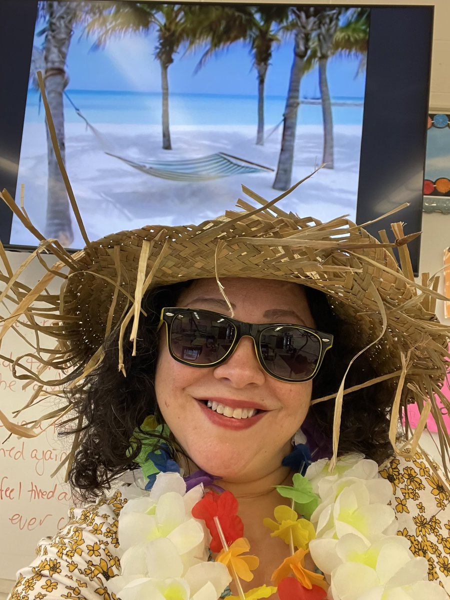 Ms. Charles welcomed students to her Caribbean classroom today to help them learn more about setting and tone so they can apply their new knowledge to their book club books. #teamonederful  #bookclubs <a href="/WPSEisenhower/">Eisenhower Middle School</a>