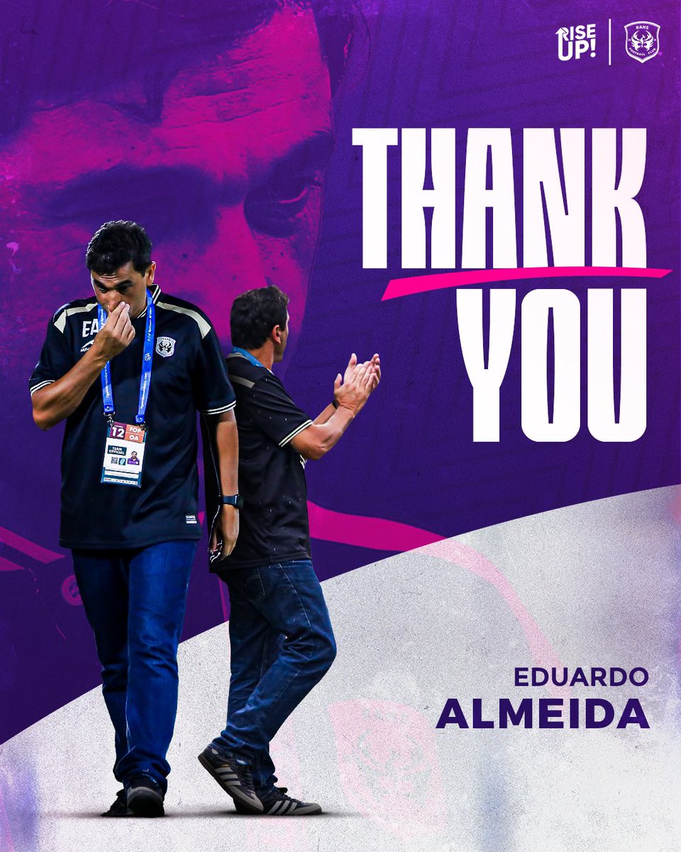 bolasudutcom's tweet photo. RANS FC resmi menyudahi dengan Eduardo Almeida sebagai pelatih kepala tim di sisa Liga1 musim ini.

Pelatih asal Portugal tersebut sebelumnya ditunjuk sebagai nakhoda RANS FC sebelum Liga1 2023/24 bergulir. https://t.co/yeVTU5VWY9