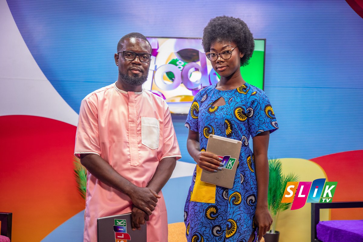 Slik__tv's tweet photo. ๐ Today's episode of the "Today Show" delved deep into the intriguing topic: "Does the traditional female rite of passage still hold its significance?" ๐ Our dynamic guests, Rugiatu Neneh Turay and Ishmael Cole shared their invaluable insights. #SLIKTV https://t.co/eRxbDln5MH