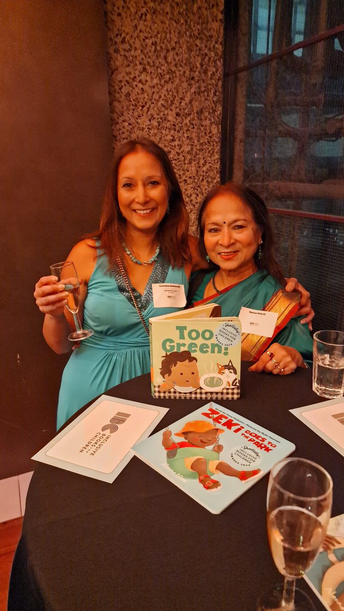 Sumana Seeboruth (@sumanaseeboruth) on Twitter photo My words roll better in writing! Lost for words last night! Thx <a href="/retrozoom/">Maribel Castells</a> for bringing this beauty to life + Lisa Rosinsky <a href="/BarefootBooks/">Barefoot Books</a> for pairing us! My amazing BLM Agent <a href="/HemingwayLorna/">Lorna Hemingway</a>, family that came decked in green. And of course @IBCplatform for the recognition x My words roll better in writing! Lost for words last night! Thx <a href="/retrozoom/">Maribel Castells</a> for bringing this beauty to life + Lisa Rosinsky <a href="/BarefootBooks/">Barefoot Books</a> for pairing us! My amazing BLM Agent <a href="/HemingwayLorna/">Lorna Hemingway</a>, family that came decked in green. And of course @IBCplatform for the recognition x