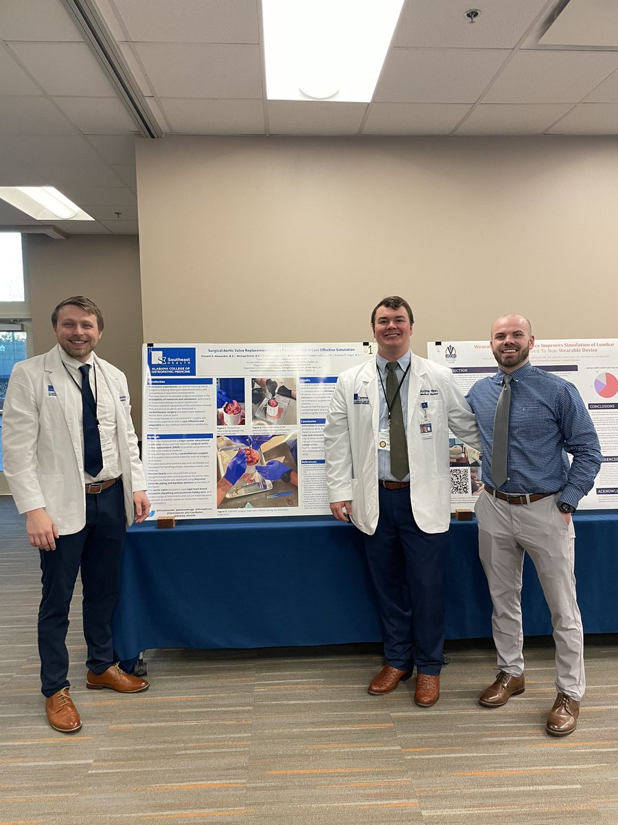 Vincent Alexander (@vinyalexander) on Twitter photo Happy to have been able to podium present our work on our novel Surgical Aortic Valve Replacement Simulation at ALOMA in Auburn. It was a collective effort! <a href="/MichaelErnst_/">Michael Ernst</a> <a href="/ChristaHaran/">Christa Haran, OMS II</a> <a href="/AndrewDVogel/">Andrew Vogel, DO, MS</a> <a href="/DrTylerWallen/">Tyler Wallen</a> <a href="/Andrew_Hines99/">Andrew Hines, OMS-II</a> <a href="/ACOMEDU/">ACOM</a> <a href="/kchosie/">Kim Chosie</a> Next stop is APDS! Happy to have been able to podium present our work on our novel Surgical Aortic Valve Replacement Simulation at ALOMA in Auburn. It was a collective effort! <a href="/MichaelErnst_/">Michael Ernst</a> <a href="/ChristaHaran/">Christa Haran, OMS II</a> <a href="/AndrewDVogel/">Andrew Vogel, DO, MS</a> <a href="/DrTylerWallen/">Tyler Wallen</a> <a href="/Andrew_Hines99/">Andrew Hines, OMS-II</a> <a href="/ACOMEDU/">ACOM</a> <a href="/kchosie/">Kim Chosie</a> Next stop is APDS!