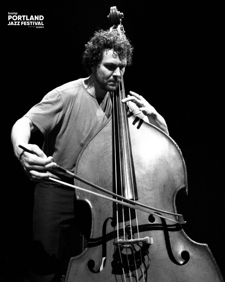 FREE! TONIGHT! Join us at 8PM at The Hallowed Halls for an evening of profound musical exploration, where Stephan Crump’s bass leads a journey through melody, harmony, and rhythm. 🎟️ RSVP required at pdxjazz.org #pdxjazz #portlandjazzfestival #pdxmusic #pdxlive