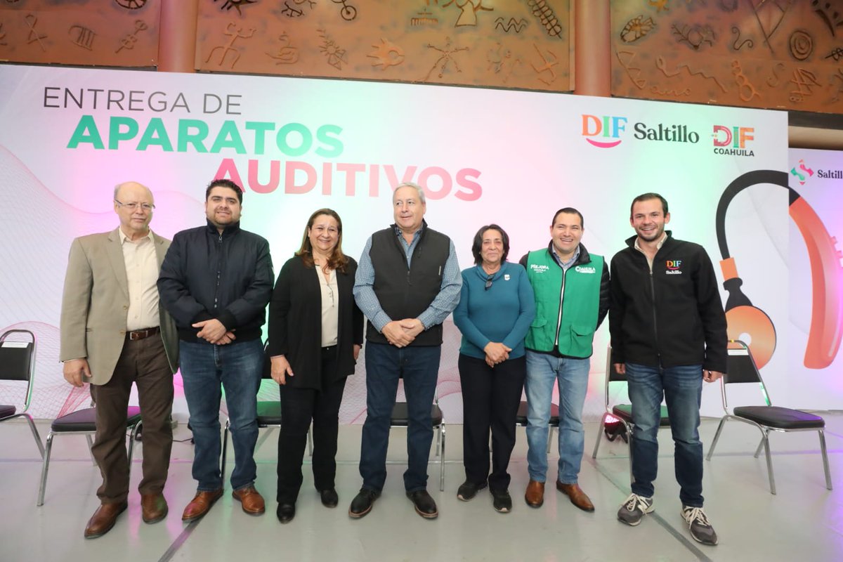 TesoreriaSalt's tweet photo. El Tesorero Municipal, @JuanCarlosViGa, estuvo presente en la entrega de 250 aparatos auditivos que realizó el Alcalde @chema_fraustro  y el @DIF_Saltillo. https://t.co/bHILa4cbnw
