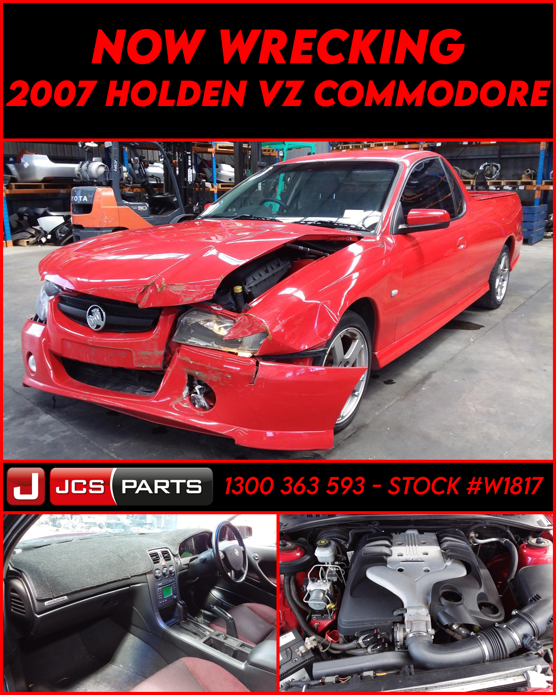 Vz commodore parts outlet