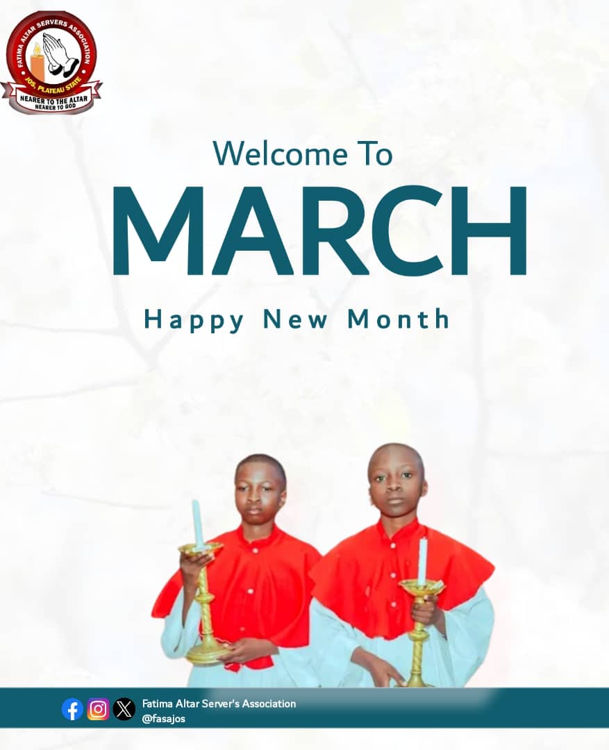 fasajos's tweet photo. Welcome to March. 
May God grace and mercy be with us all throughout this month🙏 https://t.co/GMBuCfzi3E