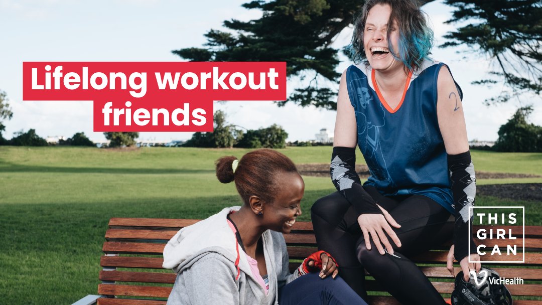 Have you found friends through workout groups or activities? Share your stories of friendship and fitness below! 💪👯‍♀️ #ThisGirlCanVIC