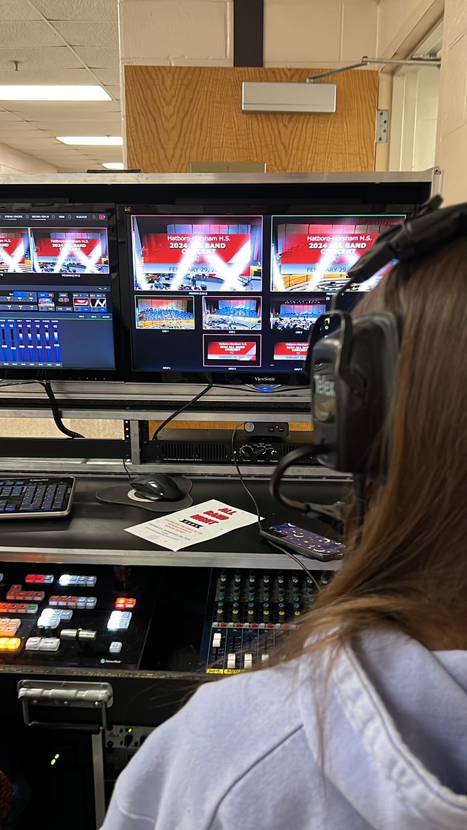 HHTV broadcasting the 2024 All Band Concert. See it on the HHSD YouTube channel at 6:30 pm. You can also see it on Comcast, ch. 28 or Verizon, channel 33.