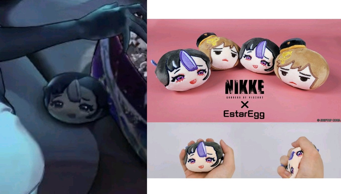 勝利の女神：NIKKE」 おまんじゅうぬいぐるみ アニス[ESTAREGG