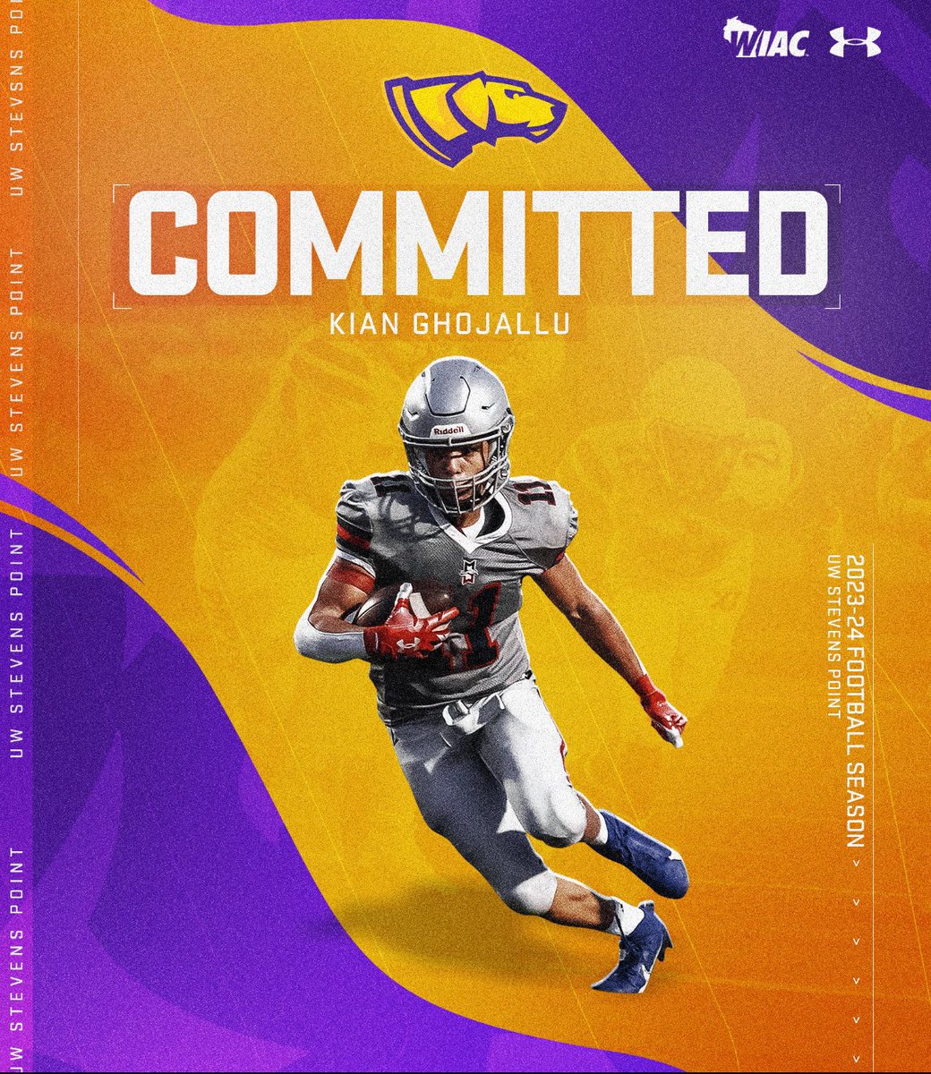ghojallu's tweet photo. Committed. Ready to work @UWSPFootball 

@CoachVenne @shaunb8 @CoachAArcher @MJ_NFLDraft @PrepRedzoneWI https://t.co/wEIyFWJHuS