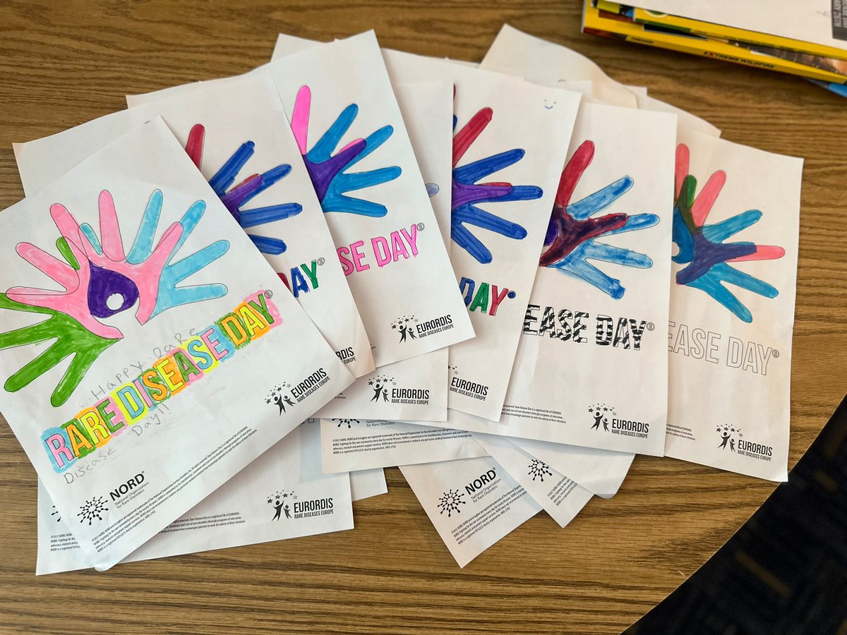 Happy Rare Disease Day! Lots of great conversation in the classroom today around what this day means, represents, and how to be kind and accepting of others. 💚💙🩷💜🦓 #RareDiseaseDay #sascompass