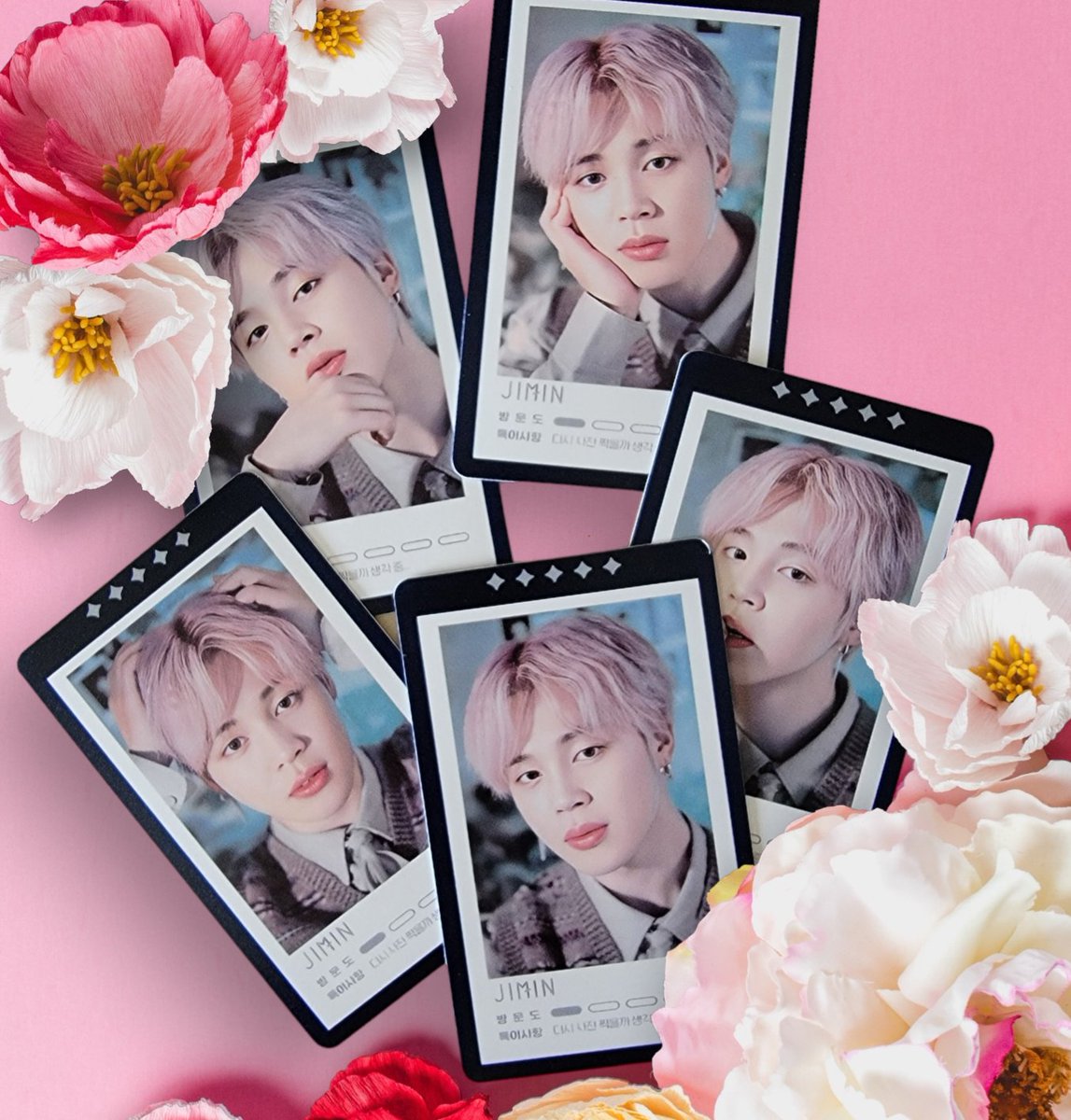 corner_army's tweet photo. 🎟 Jimin Magic Shop guest book PCs 🎟
I've been so busy with custom orders that there hasn't been much time to post! Dont be afraid to send in your wishlists/templates, and I'll help you get them checked off ✔️
#jimin #btsphotocards #parkjimin #btsmagicshop #bts https://t.co/KwmOQVo6A0