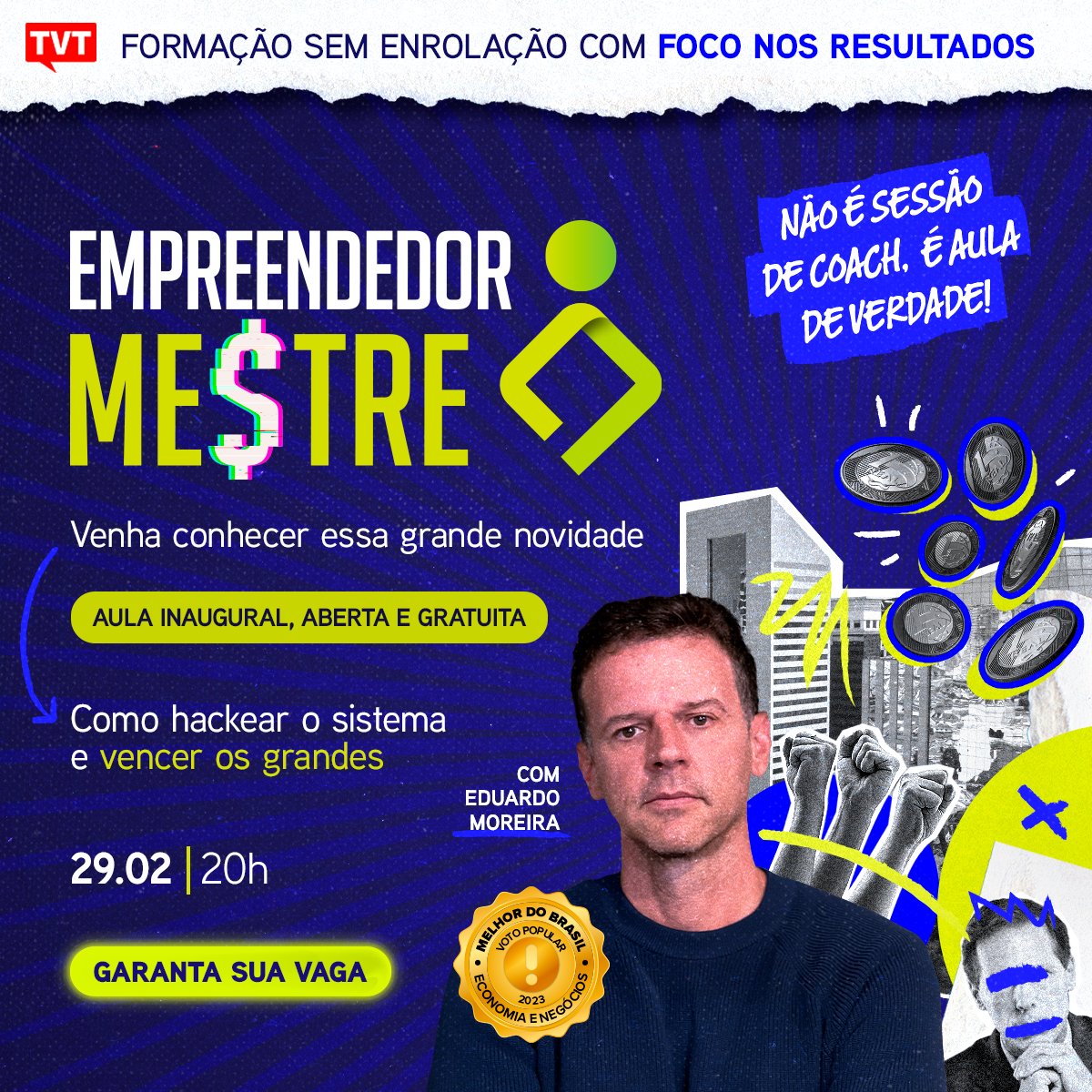 #AOVIO agora aqui na TVT
Acompanhe: youtube.com/live/FCH5hCZhT…