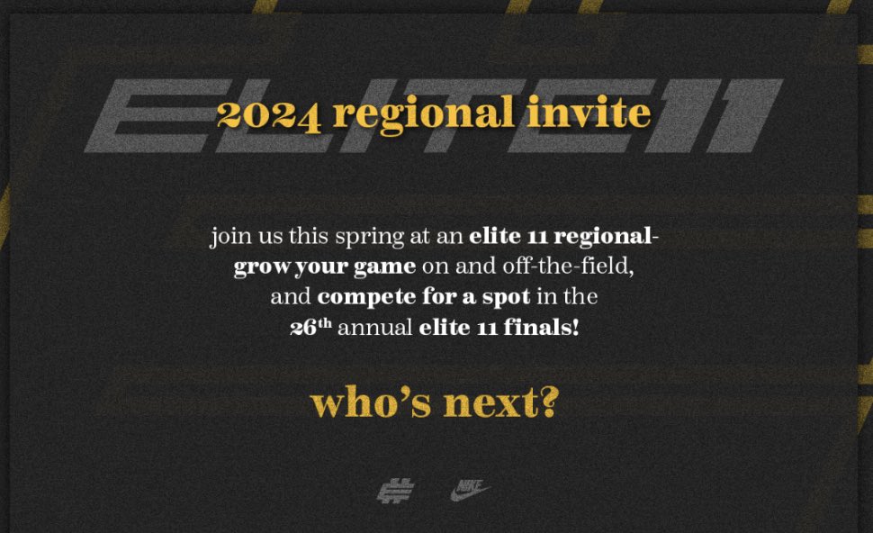 Thanks <a href="/Elite11/">Elite11</a> for the opportunity to compete!! Excited to compete and work!! <a href="/LCCougarFB/">Lake Catholic Football</a> <a href="/Marty_Gibbons/">Marty Gibbons</a> <a href="/CoachJimmyKing/">Jimmy King</a> <a href="/GOATA_education/">Ricky Stanzi</a> <a href="/LCHS_Strength/">Lake Catholic Strength & Conditioning</a> <a href="/Stumpf_Brian/">Brian Stumpf</a>