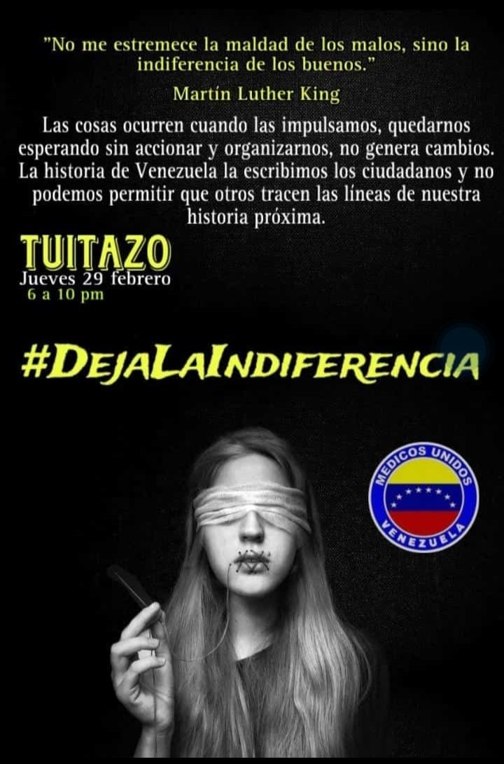 #29deF #Tuitazo No podemos normalizar los abusos. La indiferencia no es amor#DejaLaIndiferencia