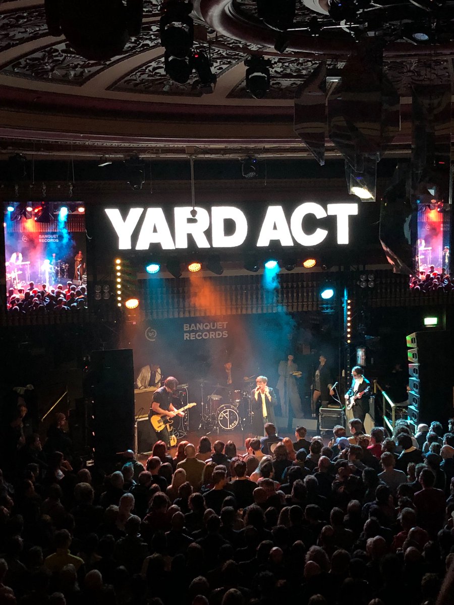 Ahh, the welcome return of the quirky madness that is Yard Act. 100% marvellous <a href="/YardActBand/">Yard Act</a> Thanks again to <a href="/pryzm_kingston/">PRYZM Kingston</a> <a href="/BanquetRecords/">Banquet Records</a>