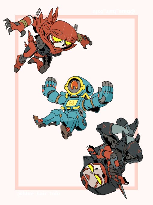 「humanoid robot multiple boys」 illustration images(Latest)
