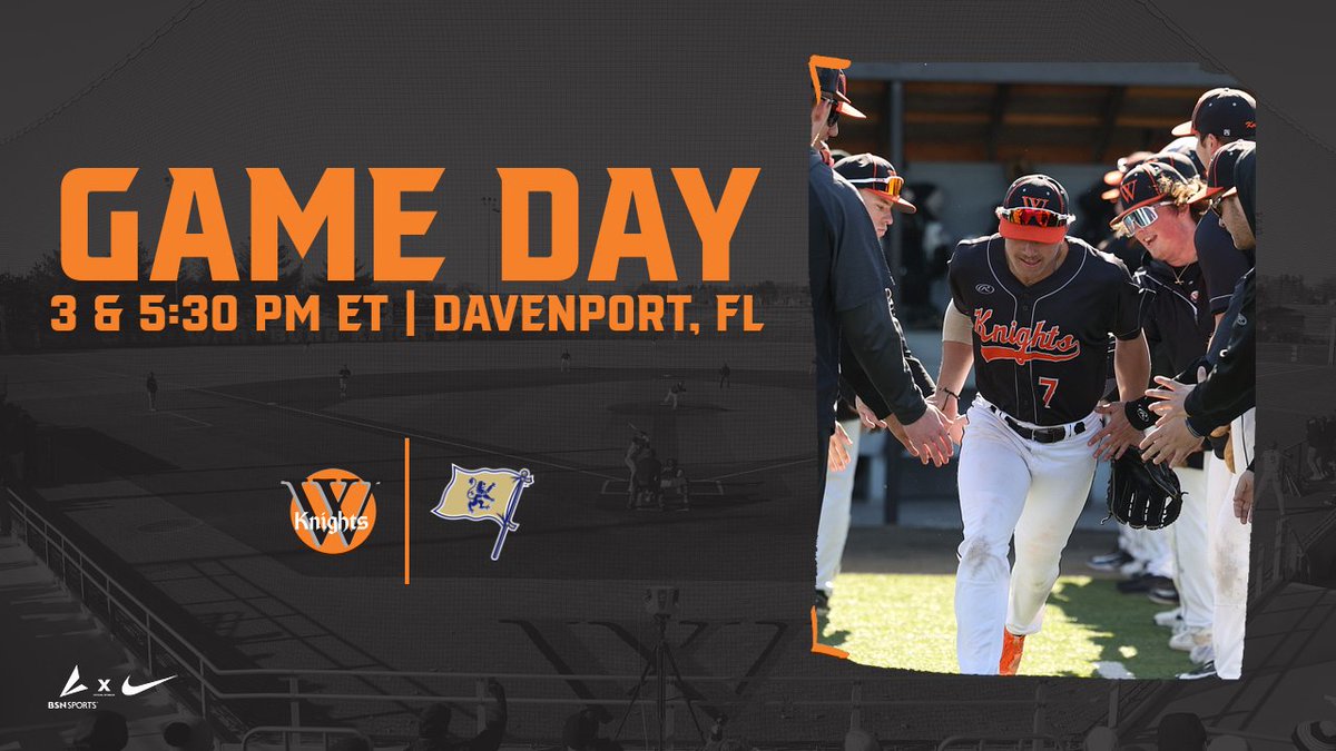 WartburgKnights's tweet photo. GAME DAY!!🔥⚾️

@WartburgBB wraps up play in Florida today with a doubleheader against Houghton University! First pitch of game one is scheduled for 3 p.m. eastern time.

📺($) https://t.co/Hfg9cSzN4u https://t.co/UN5sB45INk