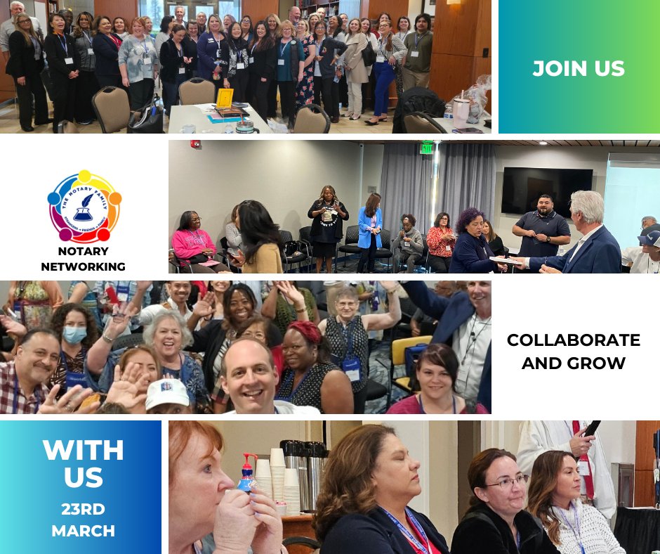 Acmenotary1's tweet photo. The Notary Family is coming to Arizona! Network with fellow notaries and collegues. Register today! https://t.co/ShpEtoqYCI Early Bird Pricing ends tonight. https://t.co/5HaSShv2AR