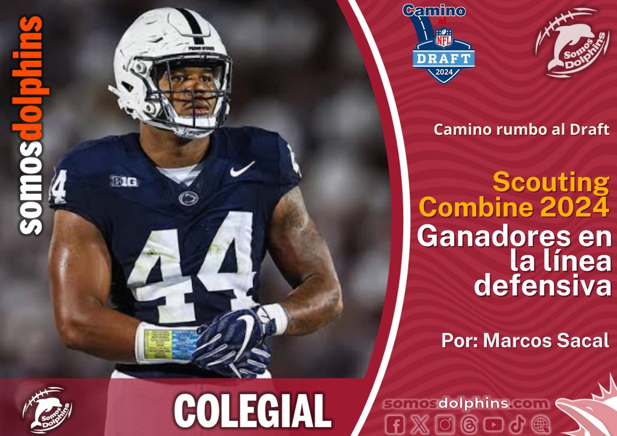 somosdolphins's tweet image. Scouting Combine 2024: Ganadores D-Line.-  somosdolphins.com/2024/02/29/sco…

#nfl #ScoutingCombine #NFLDraft