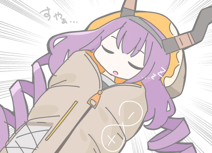 こんなふわふわで寝れるわけが 