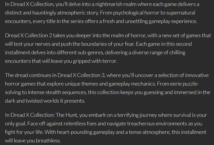 themarszeppelin's tweet photo. Thanks to the help from people in my server i am doing a #giveaway for Complete Dread Collection. 5 winners will be selected for #free #steam #keys The rules are simple:
❤️The Tweet
🔁The Tweet
You can follow me for my nonsense and or youtube for gaming content. #gamingcommunity https://t.co/OHFgqPYkD5