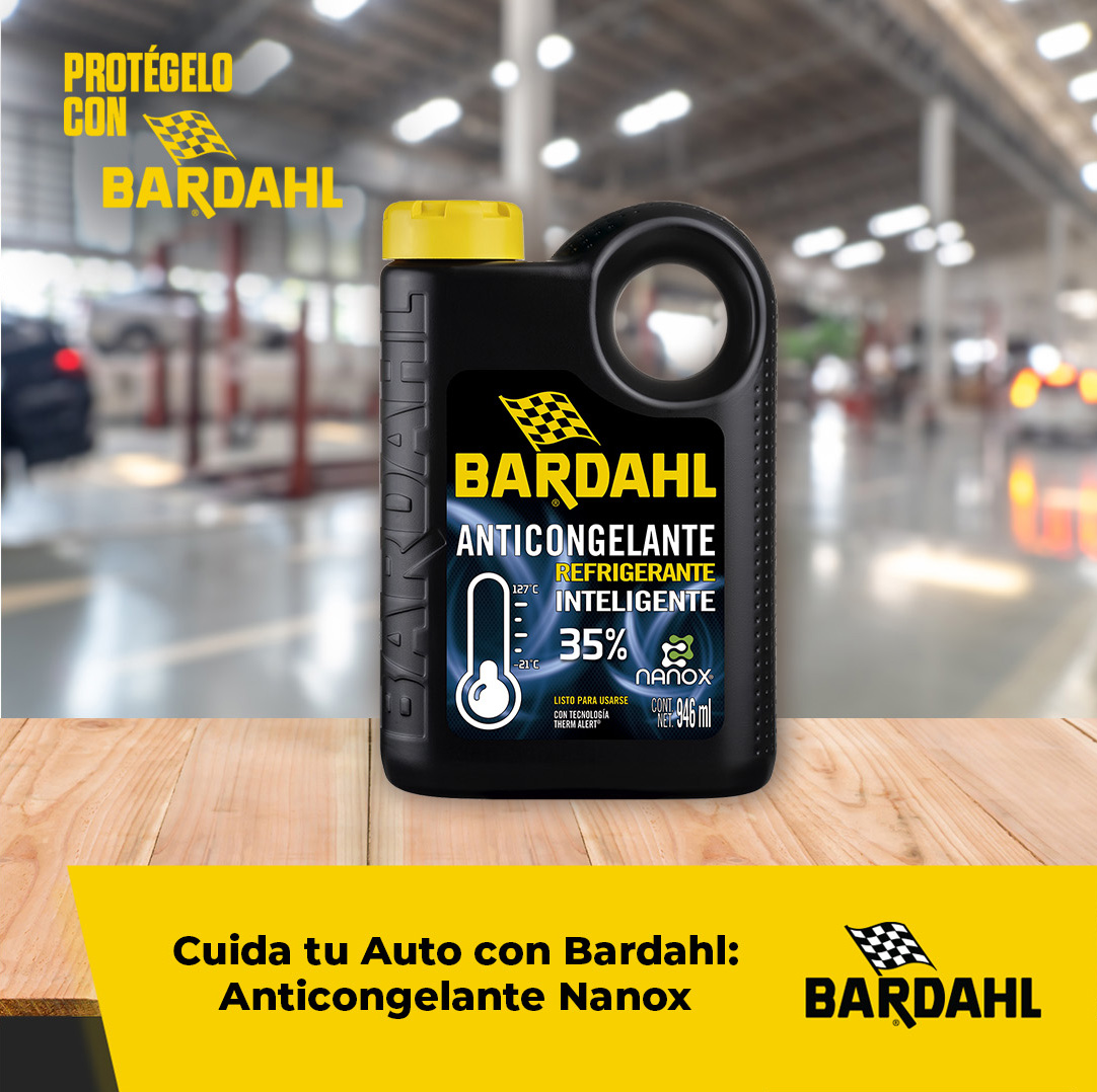 Experimenta un rendimiento excepcional con Bardahl Anticongelante Coolant Inteligente Nanox. Este anticongelante innovador, con nanotecnología, no solo protege tu motor en diferentes climas, sino que mejora la conductividad térmica para un funcionamiento óptimo. Compatible co ...