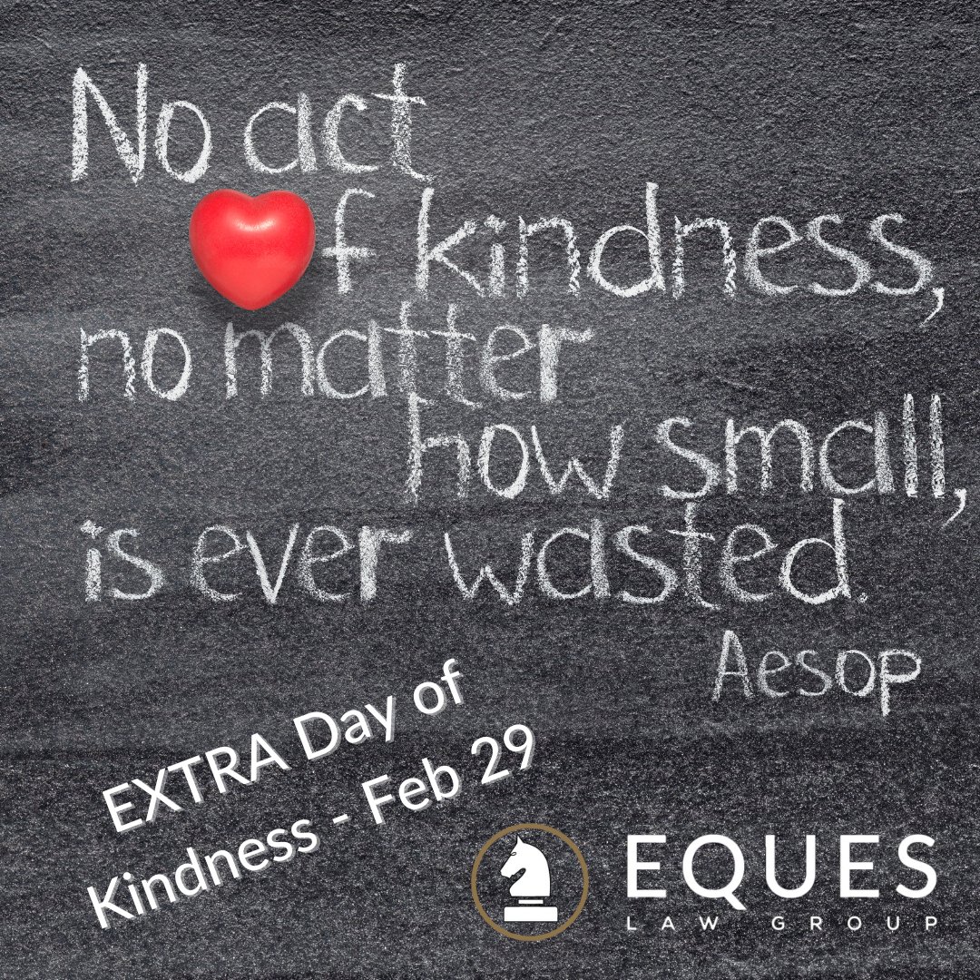eques_law's tweet photo. Every Month should have an extra day for kindness!
#Feb29 #Kindness #ExtraDay #LeapYear 🐸 https://t.co/oedfhyCGoy