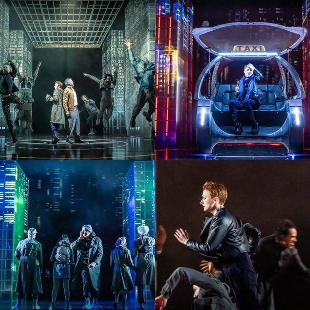 SwhiteNotts's tweet photo. Press Night @NottmPlayhouse for #MinorityReport. 
Congratulations to all cast and creatives. A captivating visual feast for the eyes. A high paced dystopian world unfolds with a stunning performance from the protagonist Jodie Mcnee has Julia https://t.co/122JKNjuaK