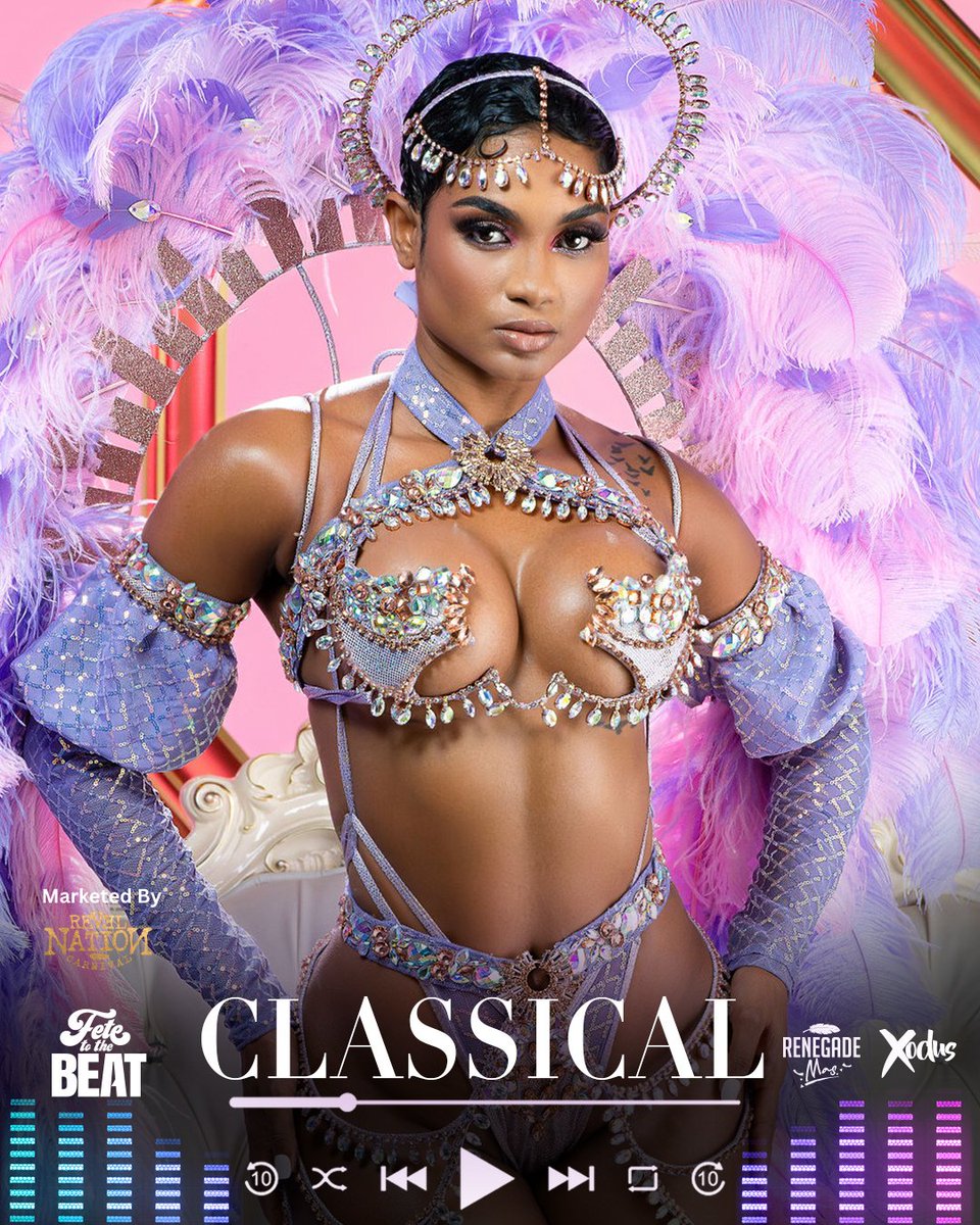 🎶Fete to the beat in CLASSICAL🎶

Embrace the timeless elegance of classical music for Caymas 2024! 🎻

Click the link in our bio or visit renegademas.com to secure yours! 🎉

Marketed by: @revelnationcarnival

🪡: MasCreate Studios
💄: Carnival Glam Hub
📸: Aglaonema