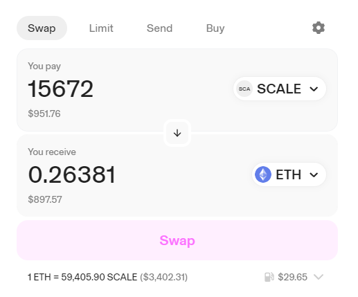 ElComboReal's tweet photo. $SCALE airdrop https://t.co/ufFe7Jk3uC https://t.co/zBFl9ez0OP