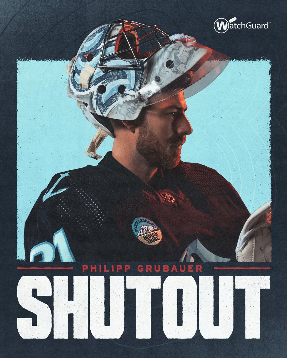 SeattleKraken's tweet photo. 33 SHOTS, 33 SAVES

All of the GRUUUUUs for Grubi’s 21st career shutout!! 🍩 https://t.co/rBAZ3g9F2Y